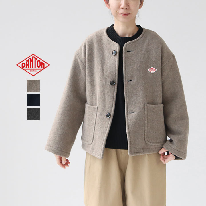 DANTON☆ダントン☆ウールライトパイル ウールモッサ カラーレスジャケット 楽天市場】DANTON ダントン ウールライトパイル カラーレス