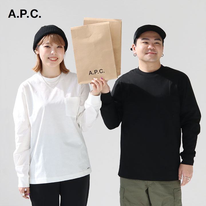 楽天市場】APC A.P.C. アーペーセー 長袖 Tシャツ Frankie