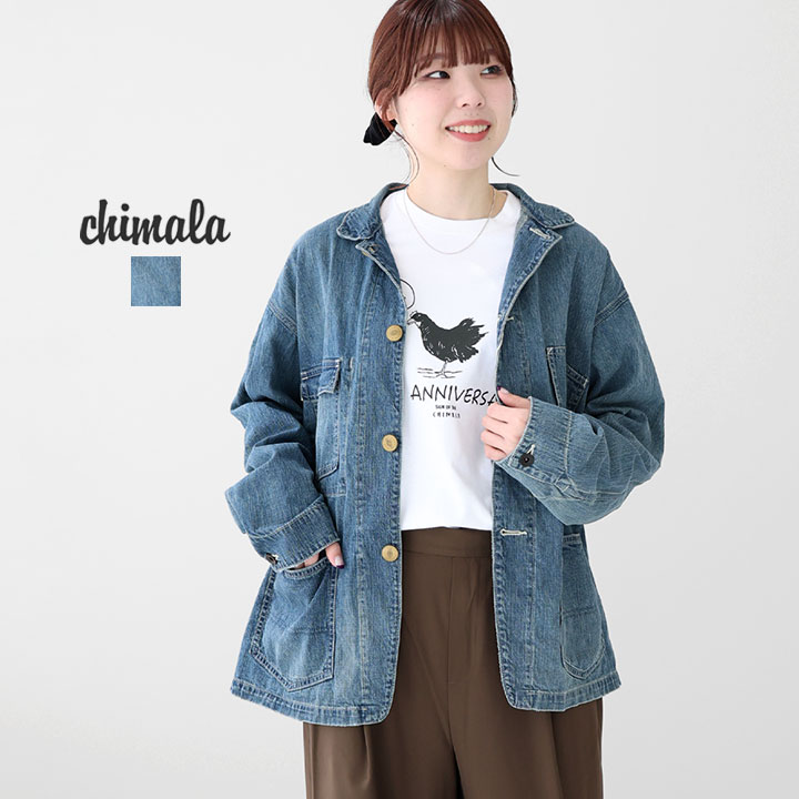 chimala チマラ｜デニムショートチョアジャケット CS41-JT11A｜news-webshop（ニューズ）