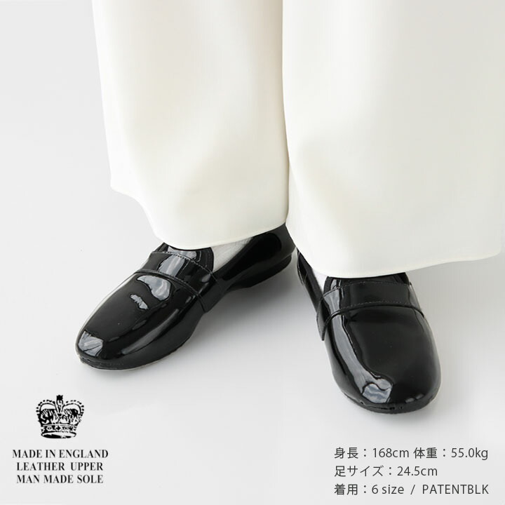 楽天市場】CROWN(クラウン) パテントレザー リボンバレエ