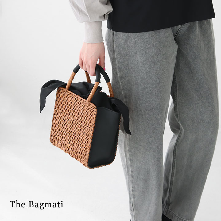 けいさま The Bagmati バグマティ ウィッカー 編み 牛革 かご 楽天市場】バグマティ/The Bagmati ウィッカー編み牛革かご