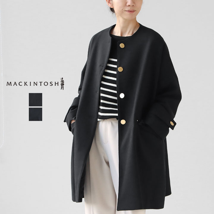 MACKINTOSH　マッキントッシュHUMBIE メタルボタンショートコート MACKINTOSH (マッキントッシュ) レディース HUMBIE SHORT MB (シルバー