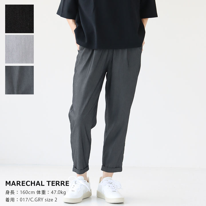 MARECHAL TERRE(マルシャル テル) ギャザーイージーパンツ(ZMT152PT812)