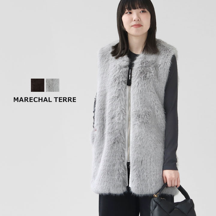 【20%OFF!】MARECHAL TERRE(マルシャル テル) MA-1 ファーベスト(ZMT244VT316)