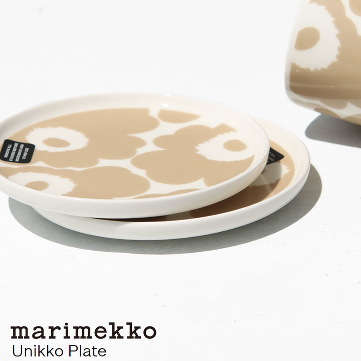 楽天市場】marimekko JAAKARFU ラウンド プレート マリメッコ