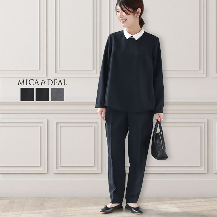 楽天市場】MICA & DEAL(マイカ＆ディール) バックプリーツ