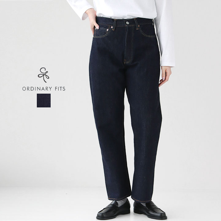 Ordinary fits(オーディナリーフィッツ) ユニセックス TYPE LOOSE/ONE WASH デニムパンツ(117OW)｜news-webshop（ニューズ）