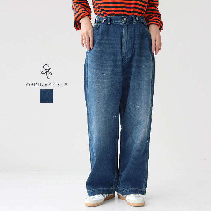 Ordinary fits オーディナリーフィッツ｜ユニセックス ベルパンツ 180-USD