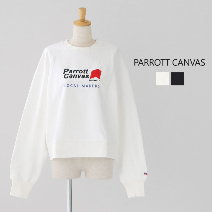 【20%OFF!】PARROTT CANVAS パロットキャンバス|Corporate Logo クルーネックスウェット PC25212020