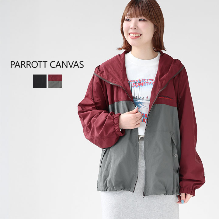 PARROTT CANVAS パロットキャンバス｜ナイロンブルゾン PC26112005