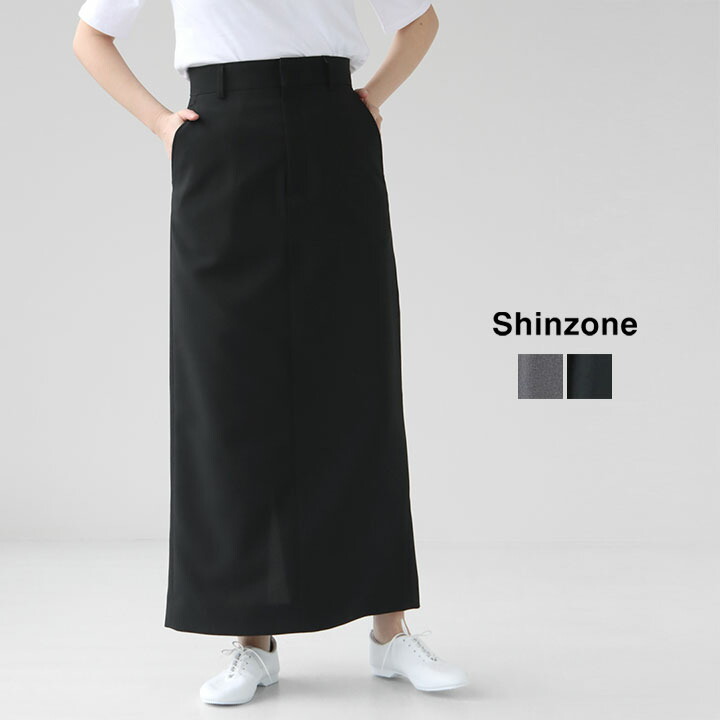 新品タグ付】SACRAサクラアセテートヴィンテージツイルロングスカート