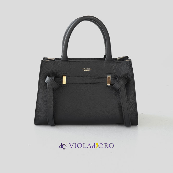 VIOLAd'ORO ヴィオラドーロ｜イタリアンWフェイス レザーハンドバッグ V-1616 TRERO