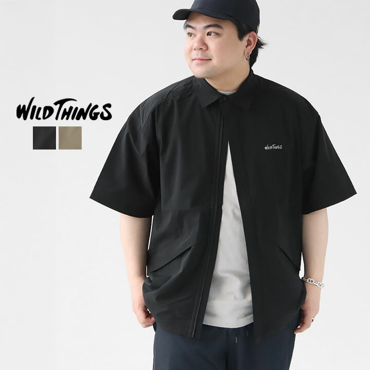 【30％OFF！】WILD THINGS(ワイルドシングス) デナリショートスリーブシャツ(WT25037AD)