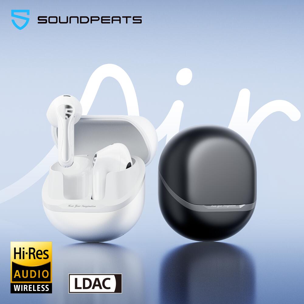 SoundPEATS Air5 ワイヤレスイヤホン Amazon.co.jp: SOUNDPEATS Air5 ワイヤレスイヤホン