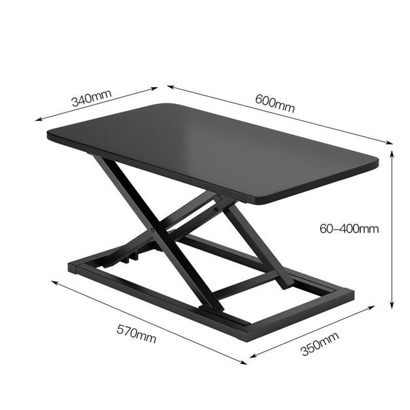 【スーパーSALE】スタンディングデスク 卓上 昇降デスク リフトアップデスク 折りたたみ可能 高さ5.5-40cm 調整可能 上下昇降式デスク 机上 座り過ぎ解消 立ち姿勢で仕事