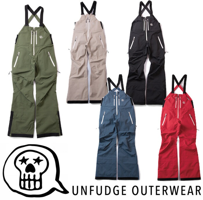 UNFUDGE SNOW WEAR 23-24新品PEEP BIB BEIGE UNFUDGE SNOW WEAR – Robin Outdoor Base