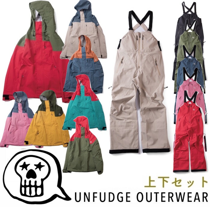 楽天市場】unfudge アンファッジ 23-24モデル PEEP BIB PANTS