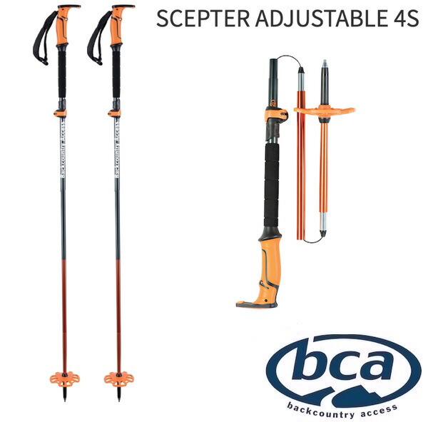 【未使用品】bca scepter 3Sポール 楽天市場】送料無料 ビーシーエー BCA BACKCOUNTRY ACCESS