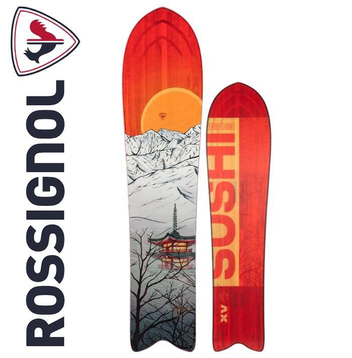 【楽天市場】ROSSIGNOL ロシニョール 23-24モデル XV SUSHI 144 145WIDE スノーボード スシ : New Village