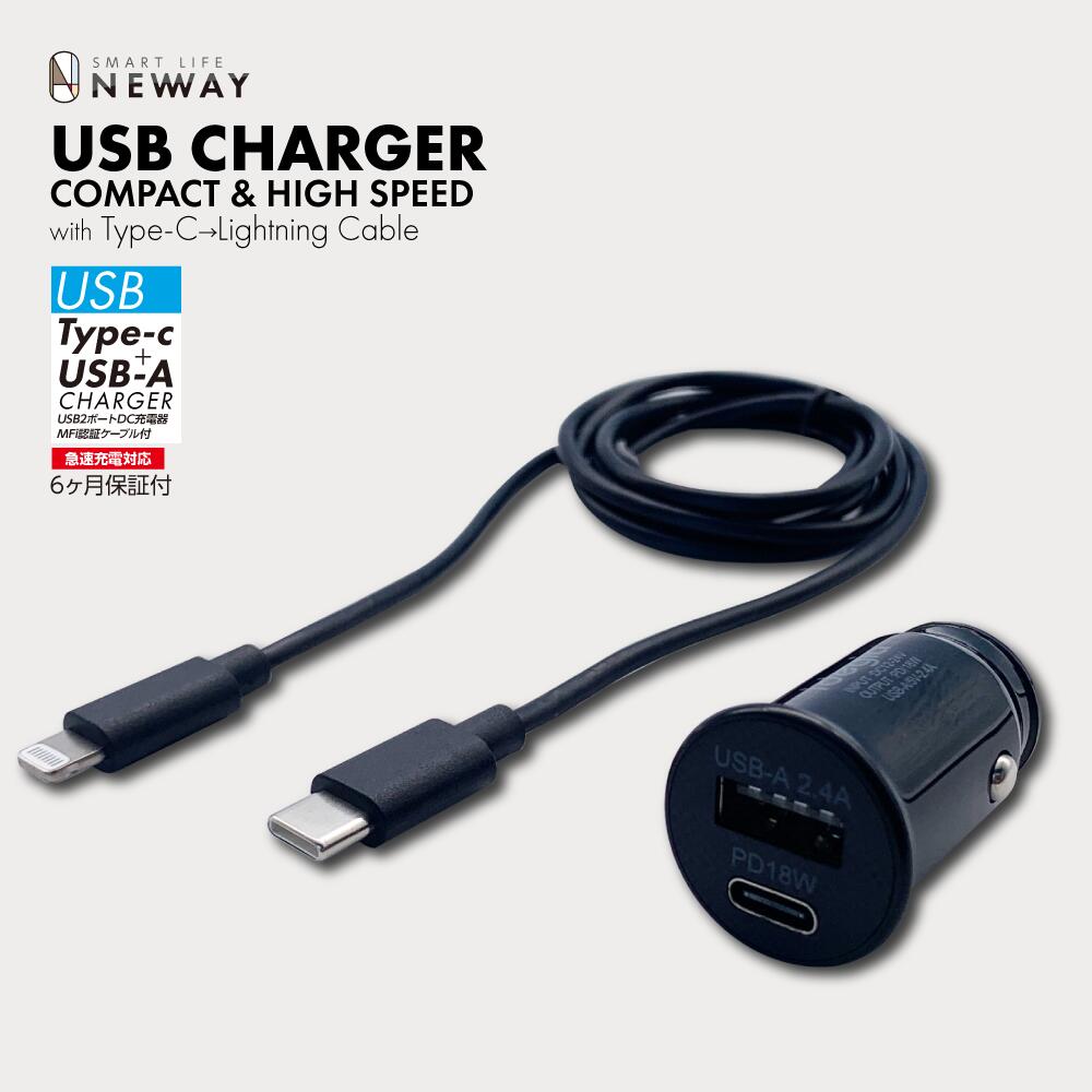 楽天市場】アルマイトDC充電器4.8A＆マルチケーブル(USB-A+Type