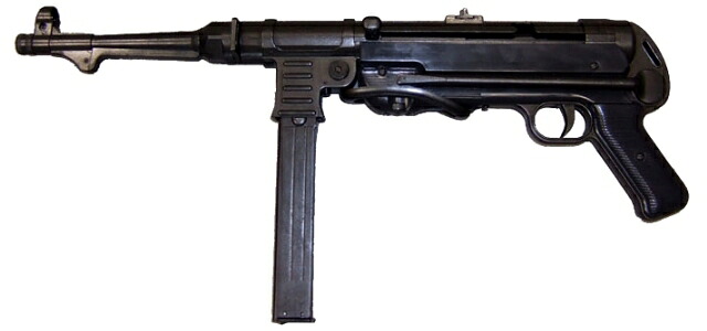 デニックス 【Denix】 MP40 サブマシンガン 1111 レプリカ 西洋 インテリア小物 雑貨 アンティーク オブジェ 置物 コレクション ディスプレイ 模造 ミリタリー リアル 軍 銃 ガン 拳銃