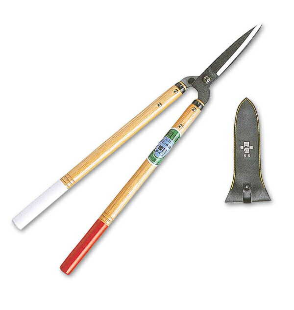 岡恒　刈込鋏５５型　軽量タイプ【正規品】 園芸用品 庭木 枝木 園芸雑貨 園芸はさみ 庭園 手入れ 強力 よく切れる 植木 切断 切れ味抜群 プロも支持する ガーデニング メンテナンス 職人 業務 仕事 家庭 趣味 刈る 草木 簡単 植栽