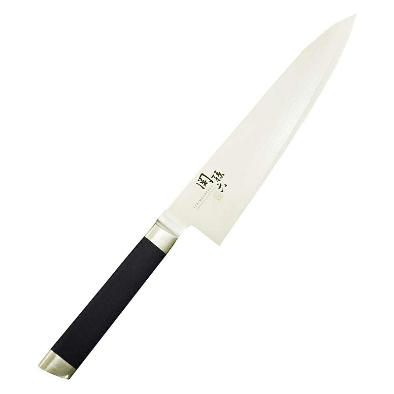 【ギフト対応可】貝印 関孫六 ダマスカス 牛刀 210mm AE5205 選べる無料ラッピング キッチン用品 キッチングッズ 調理器具 料理道具 調理用品 キッチン小物 庖丁 シンプル 切れ味抜群 よく切れる 家庭用 洋包丁 本格刃付け 肉 洋食 直刃