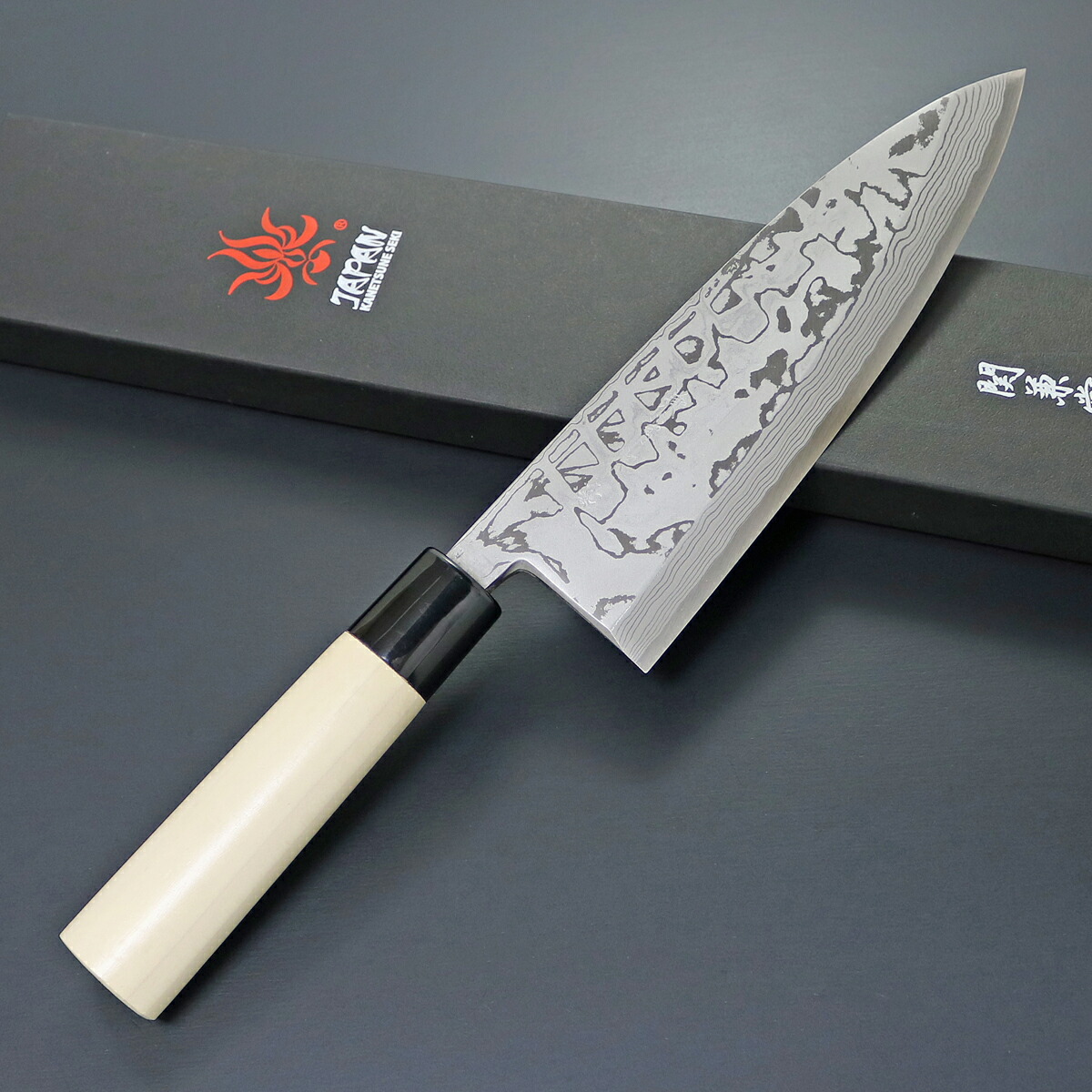 楽天市場】グレステン 【GLESTAIN】 Wタイプ 出刃（片刃） 24cm