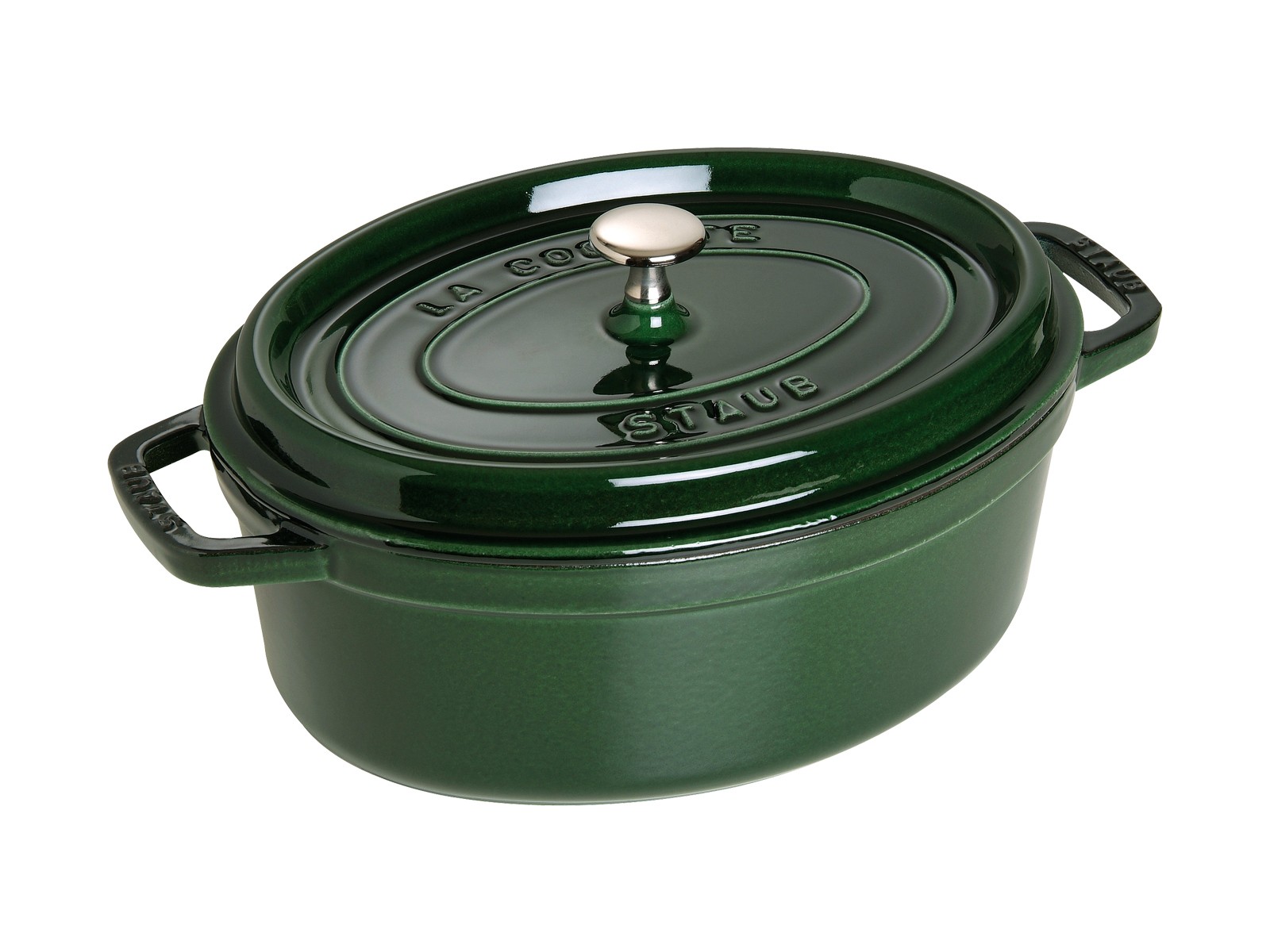 【ギフト対応可】ストウブ 【staub】 ピコココット オーバル バジルグリーン 33cm 選べる無料ラッピング キッチン用品 キッチングッズ 調理器具 調理用品 両手 鍋 IH対応 オシャレ シンプル 鋳鉄 鋳物 直火 オーブン アウトドア キャンプ|ニューワールドネット名品倶楽部