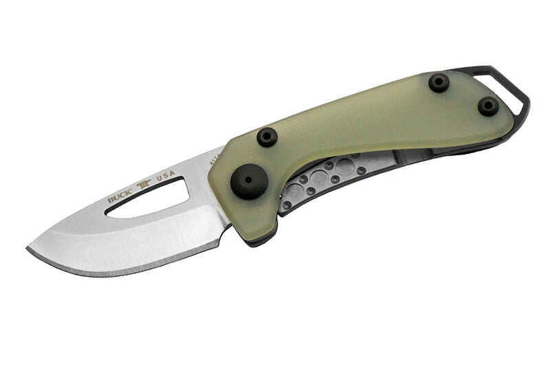 【ギフト対応可】バックナイフ / BUCK KNIVES バッジー グリーン Budgie 417GRS 選べる無料ラッピング アウトドアナイフ サバイバルナイフ キャンプ 折りたたみナイフ フォールディングナイフ コンパクト 切れ味抜群 よく切れる