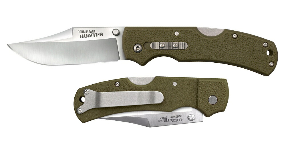 【ギフト対応可】【COLD STEEL】 コールドスチール ダブルセーフハンター 23JCZ 折りたたみナイフ 選べる無料ラッピング アウトドアナイフ サバイバルナイフ 切れ味抜群 フォールディングナイフ 折りたたみ式 コンパクトナイフ キャンプ 釣り フィッシング｜ニューワールドネット名品倶楽部