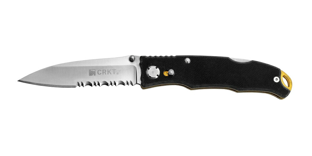 【差し上げ物相応う可】【Columbia River】コロンビアリバー【CRKT】7266 レイクランド 半波 フォールディングナイフ選べる無料ラッピング  折畳出刃包丁 アウトドア 生き残ること