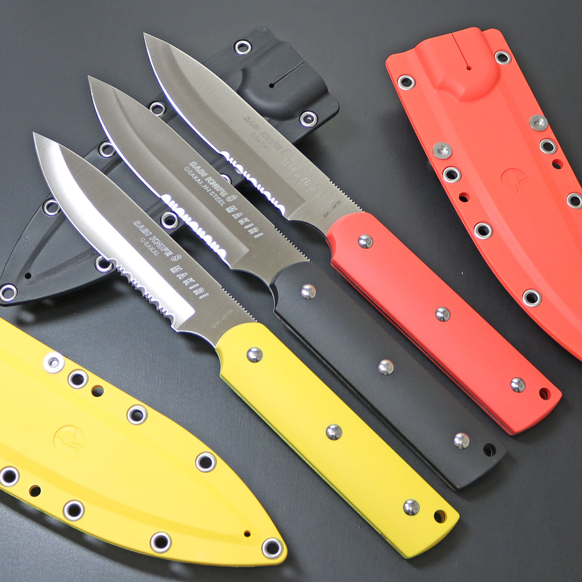 【ギフト対応可】Gサカイ 【G・SAKAI】 サビナイフ 8 マキリ スポーツ 半波刃/SABIKNIFE 8 MAKIRI SPORTS 選べる無料ラッピング ナイフ アウトドアナイフ サバイバルナイフ キャンプ 釣り フィッシング 野外調理 シースナイフ ケース付きナイフ 切れ味抜群 魚