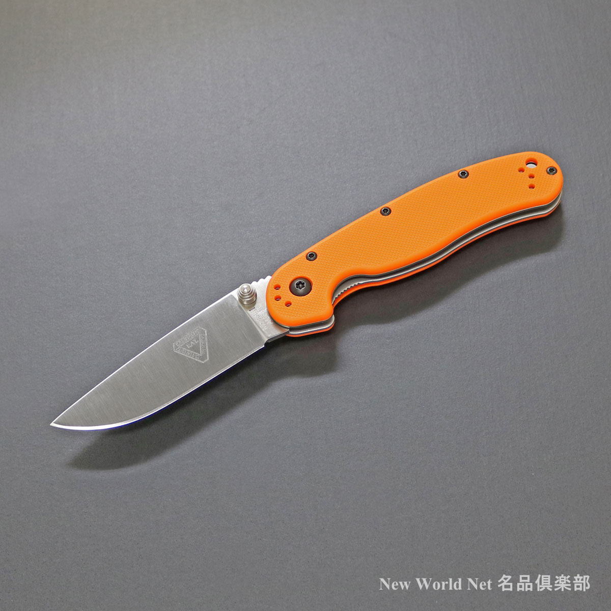 ｵﾝﾀﾘｵ 【ONTARIO】 ONT-8860-OR ﾗｯﾄ 2 SP ｵﾚﾝｼﾞﾊﾝﾄﾞﾙ ﾌｫｰﾙﾃﾞｨﾝｸﾞﾅｲﾌ RAT 2 SP - Orange Handle 選べる無料ラッピング ｱｳﾄﾄﾞｱﾅｲﾌ ｻﾊﾞｲﾊﾞﾙﾅｲﾌ 折りたたみナイフ フィールディングナイフ AUS8
