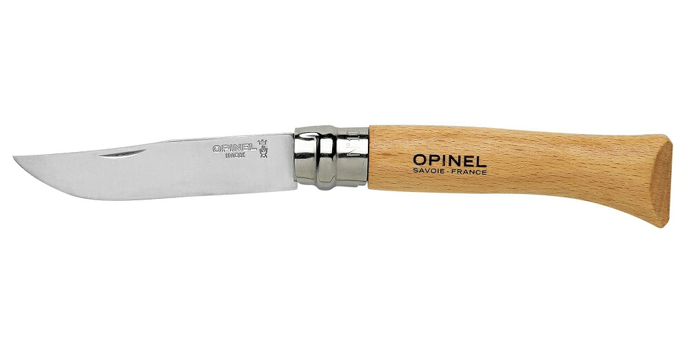 オピネル 【OPINEL】 No.10 ステン ブリスター 001255 ナイフ アウトドアナイフ サバイバルナイフ キャンプ 釣り フィッシング 折りたたみナイフ フォールディングナイフ ミニナイフ 小型ナイフ 登山 コンパクト 切れ味抜群 よく切れる 木柄 ウッド