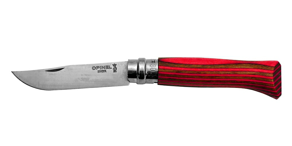 【楽天市場】オピネル 【OPINEL】 No.8 ステン バーチ レッド 002390サバイバル キャンプ アウトドア：ニューワールドネット名品倶楽部
