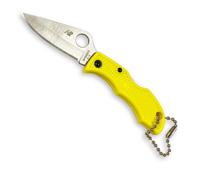 【ギフトバッグ対応可】スパイダルコ 【SPYDERCO】 レディバグ3 ソルト H-2 ナイフ アウトドアナイフ サバイバルナイフ キャンプ 釣り フィッシング 折りたたみナイフ フォールディングナイフ コンパクト 切れ味抜群