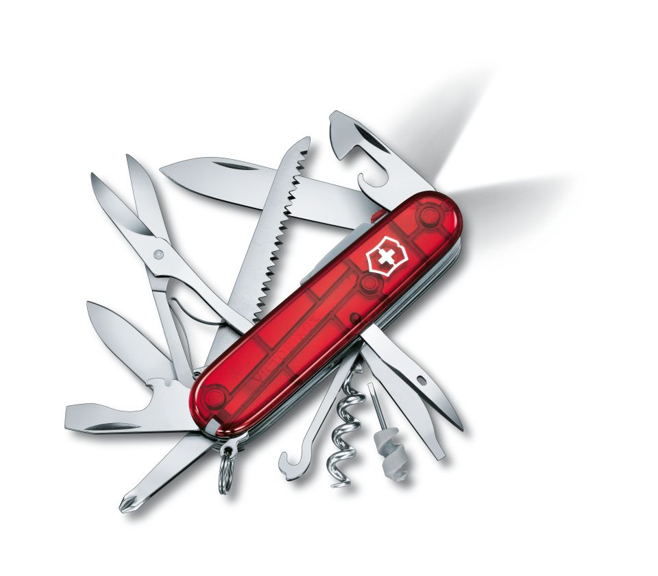 【差し上げ物相応う可】【国内定め事品】ビクトリノックス 【VICTORINOX】 ハントマンライト 1.7915.T 選べる無料ラッピング アウトドア 九寸五分 折り畳み マルチ物の具 難民キャンプ装置 防災 山登り つり銭 持ちはこぶ 旅する 助けになるグッズ 多役立つこと