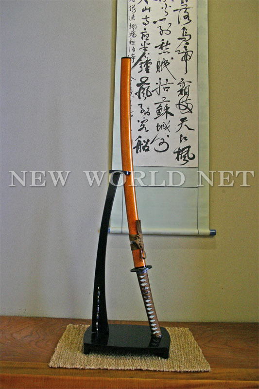 【ギフト対応可】模造刀 金茶 大刀 AB-111 日本関市製 選べる無料ラッピング 日本刀 インテリア コスプレ レプリカ 侍 小道具 鍔 衣装 武将 美術刀 模擬刀 コレクション 時代劇 武器玩具 和風 仮装 ディスプレイ 工芸品 刀剣