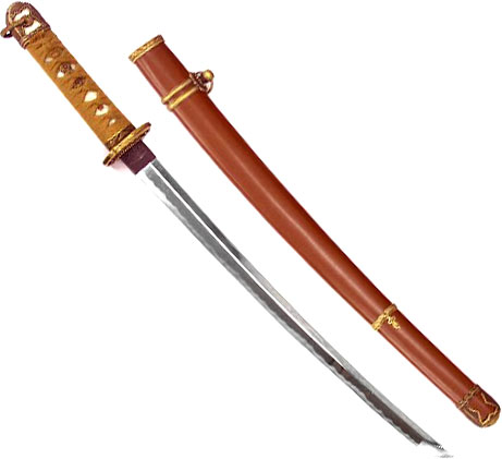 楽天市場】V.ROAD 模造刀 軍刀 尾形刀剣陸軍小刀 軍茶柄・軍茶木鞘 GN