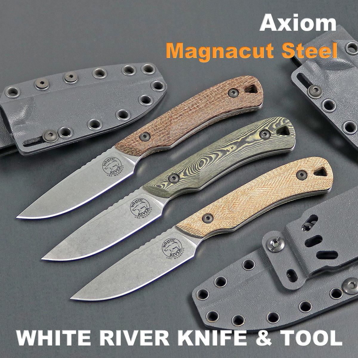 【差し上げ物相応う可】 ホワイトリバーナイフ\u0026物の具 アクシオム CPM マグナカット【White River Knife \u0026 Tool】 WRSS-AXM-BNA-RMB-MNB 無料ラッピング アウトドア九寸五分 生き残ること 難民キャンプ 魚釣り 魚釣り 鋭さ威風堂々たる