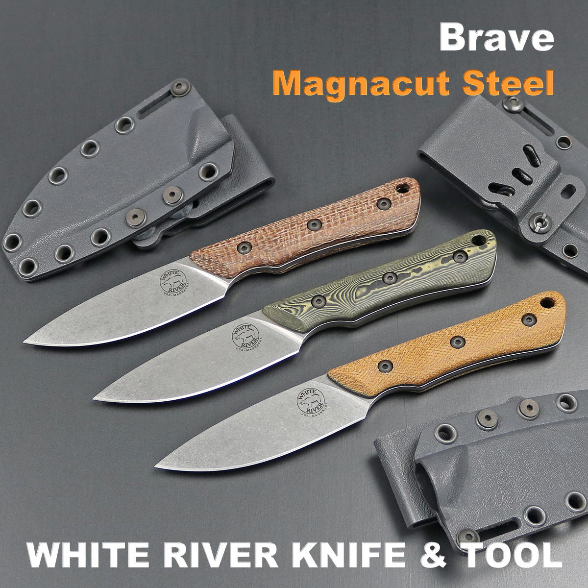 【差し上げ物相応う可】 ホワイトリバーナイフ\u0026物の具 ブレイブ CPM マグナカット【White River Knife \u0026 Tool】 WRSS-BRV-BNA-RMB-MNB 無料ラッピング アウトドア出刃包丁 生き残ること 難民キャンプ 御釣り 沖釣り 鋭さ人並み外れた