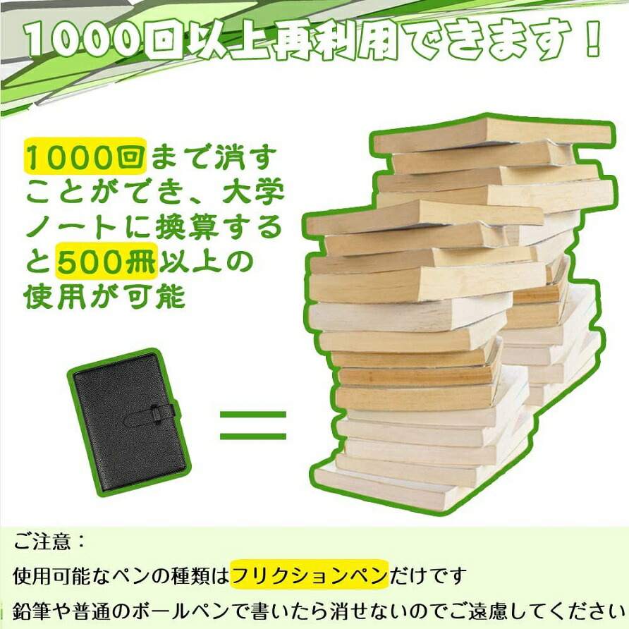 楽天市場 システム手帳 書いて消せるノート 革a6 スマートノート ストーンペーパー メモ帳 家計簿 ビジネス 電子ノート 正規品 レザー 半永久 防水 手帳 オフィス 耐久性 クラウド 保存可能 再利用 エコ おしゃれ 会議 便利 繰り返し使える ブラック Newyes楽天市場店