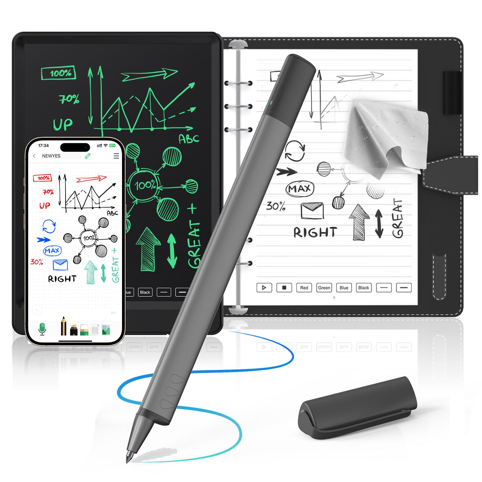 楽天市場】sync pen 4 スマートペン 電子ノート インク消せる 66
