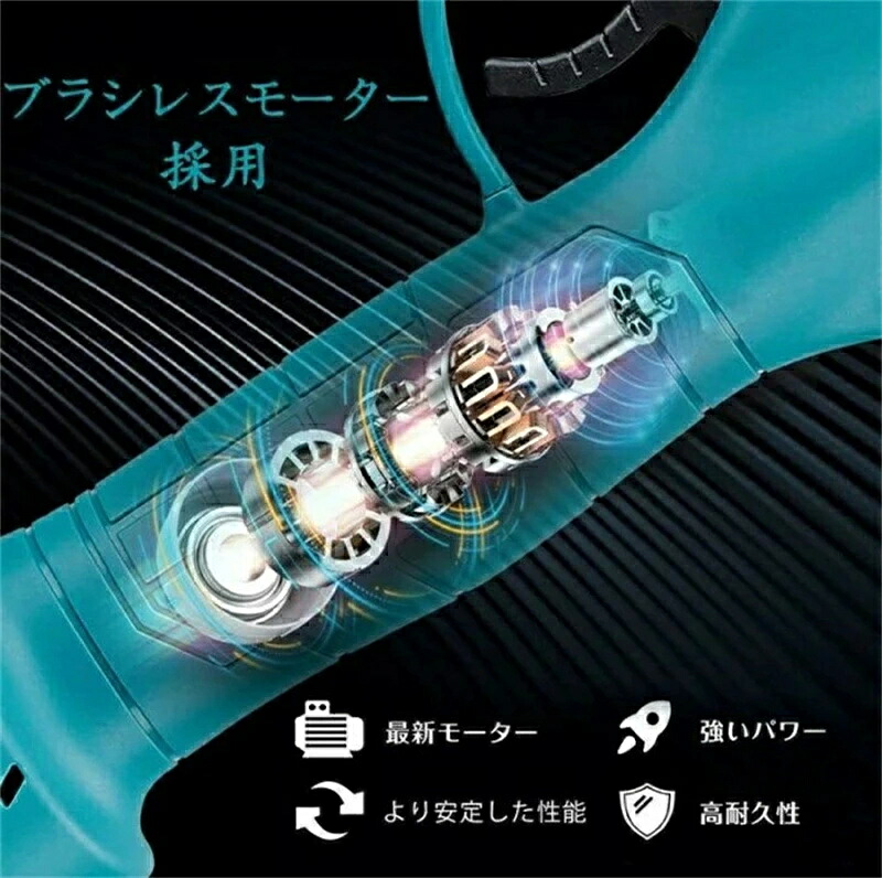 【2026新登場】充電式剪定ばさみ 電動剪定バサミ 電動剪定ばさみ コードレス マキタ18Vバッテリーに対応 切断枝径30mm 剪定 ハサミ 庭木/枝切り/果樹用 剪定鋏 ナイフサイズ変換可能 軽量 片手操作 園芸用剪定用具｜NEWYOKU