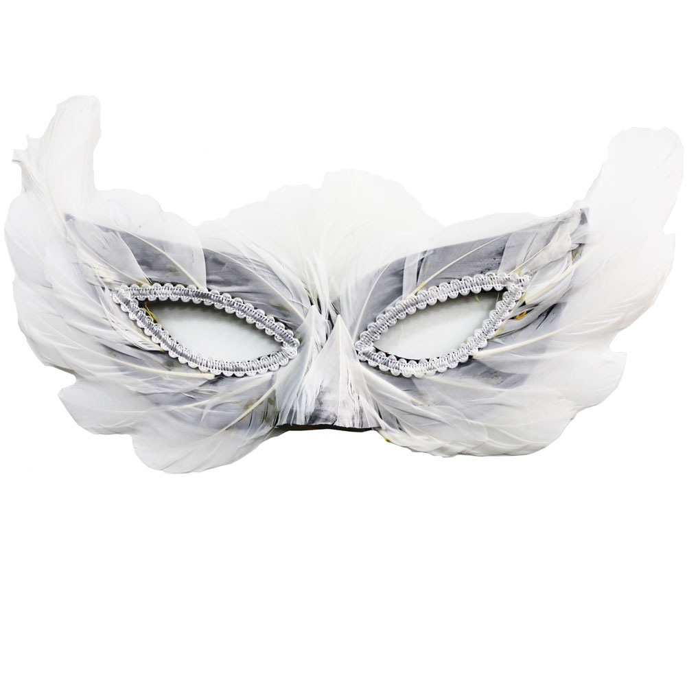 楽天市場 クリスマス 訳あり 仮面 羽根付き 羽 マスク Emaniel ホワイト コスチュームニューヨーク