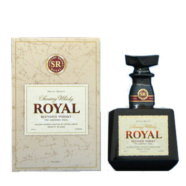 サントリー ローヤル 榛名工場竣工記念GOLDボトル 730ml/43