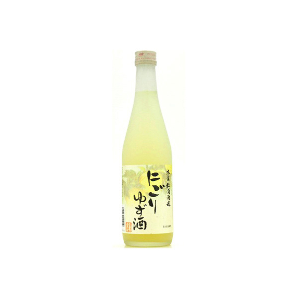 市場 松浦 にごりゆず酒 500ml：世界のお酒ニューヨーク