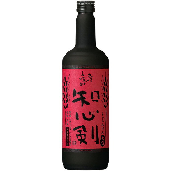 楽天市場】知心剣 麦25度 720ml : 酒のすぎた 楽天市場店