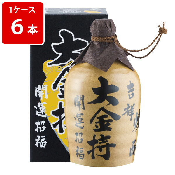 ケース売り　吉祥　大金持　陶器　麦　25度　720ml×6本